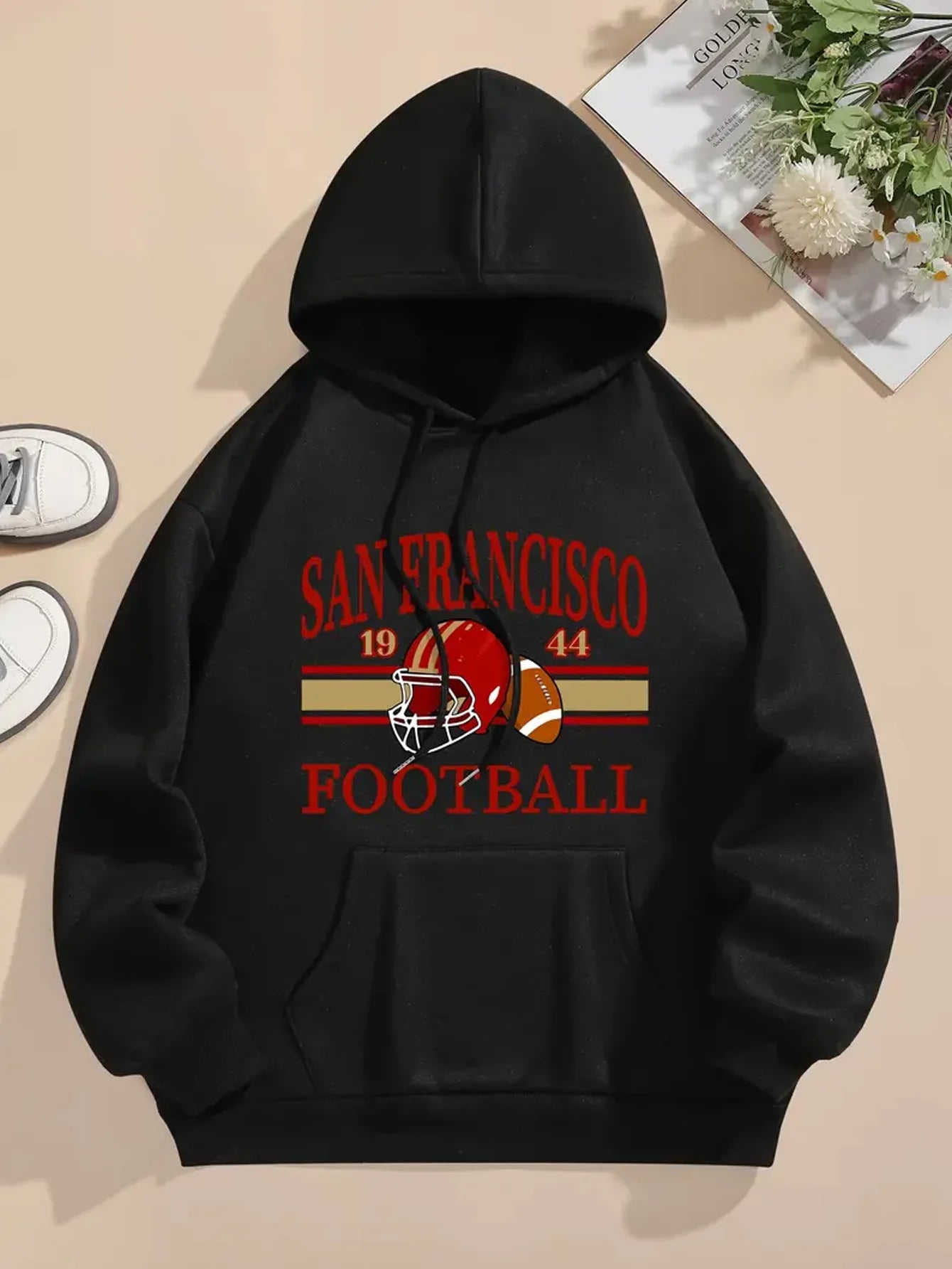 Football Graphic Hoodie